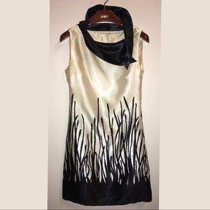 Perl Silky Vintage A-Line Classy Formal Sleeveless